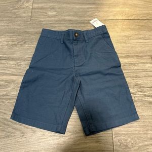 Carters size 8 Boys navy blue cargo shorts , NWT